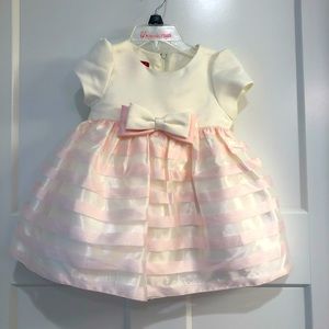 Pink Bow Special Occasion Dress